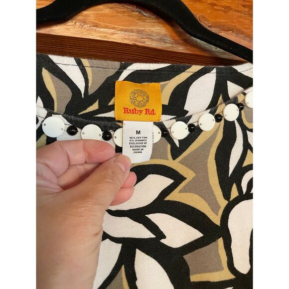 Ruby Rd. Blouse Size‎ Medium - Picture 4 of 4
